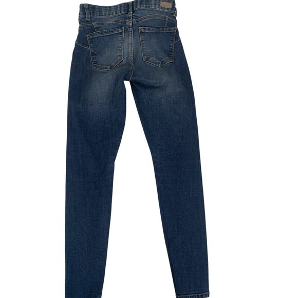 Juicy Couture Skinny Jeans Size 26 Inseam 27 Mid Rise - Picture 2 of 5